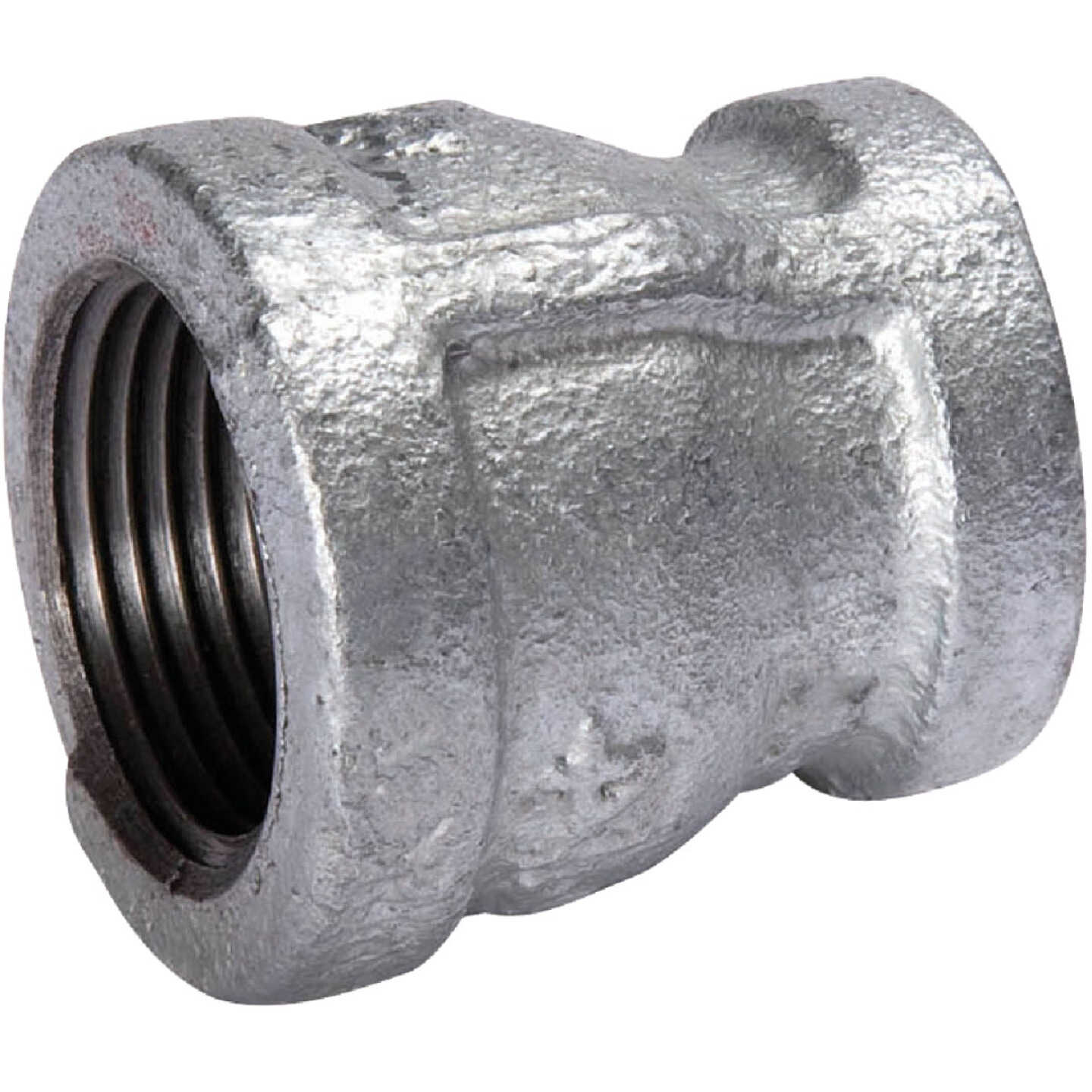 Southland 1/2 In. x 1/4 In. FPT Reducing Galvanized Coupling Image 1