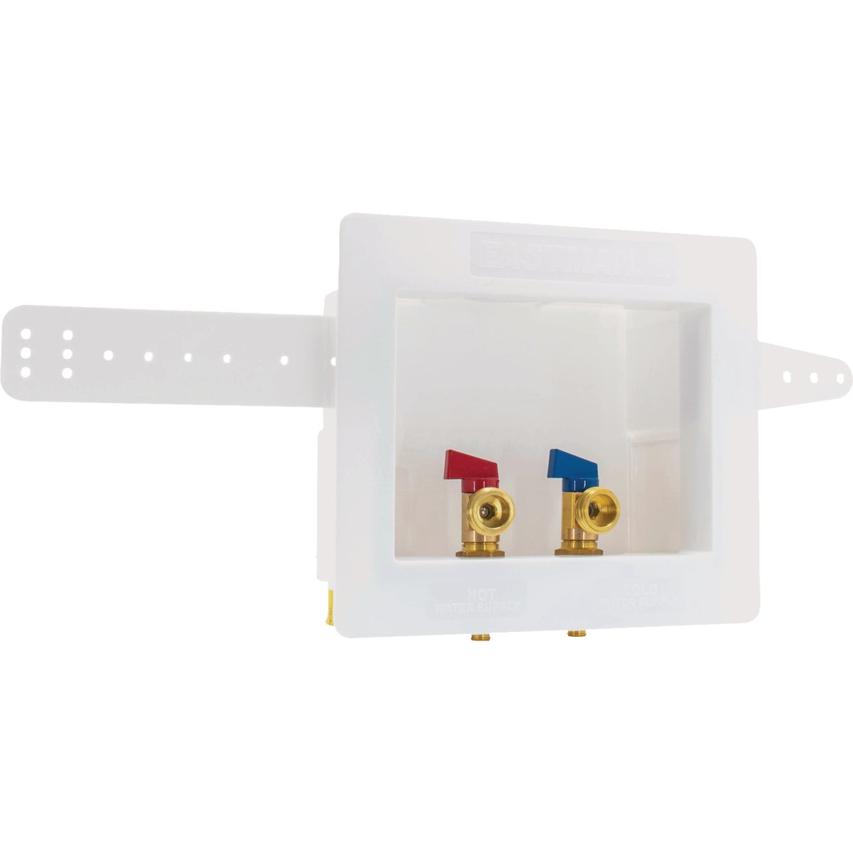 Eastman 1/2 In. Crimp PEX Dual Drain Washing Machine Outlet Box