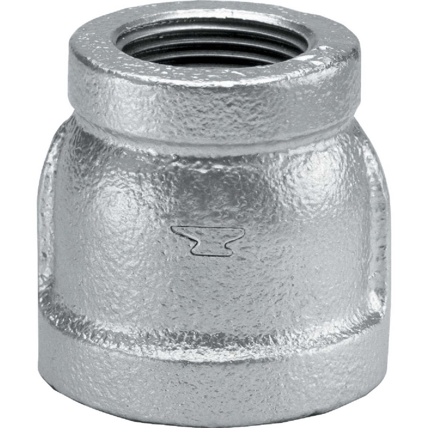 Anvil 2 In. x 1-1/2 In. FPT Reducing Galvanized Coupling Image 1