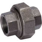 Southland 1/4 In. Ground Joint Malleable Black Iron Union Image 1