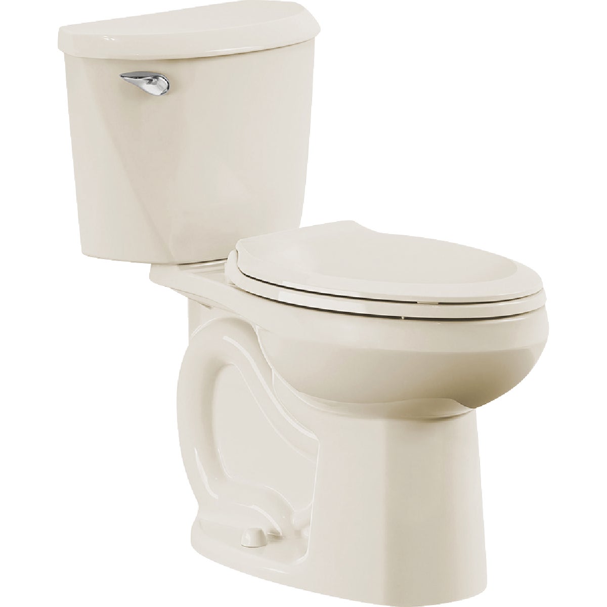 American Standard Colony3 Chair Height Bone Elongated Bowl 1.28 GPF Toilet-To-Go Image 1