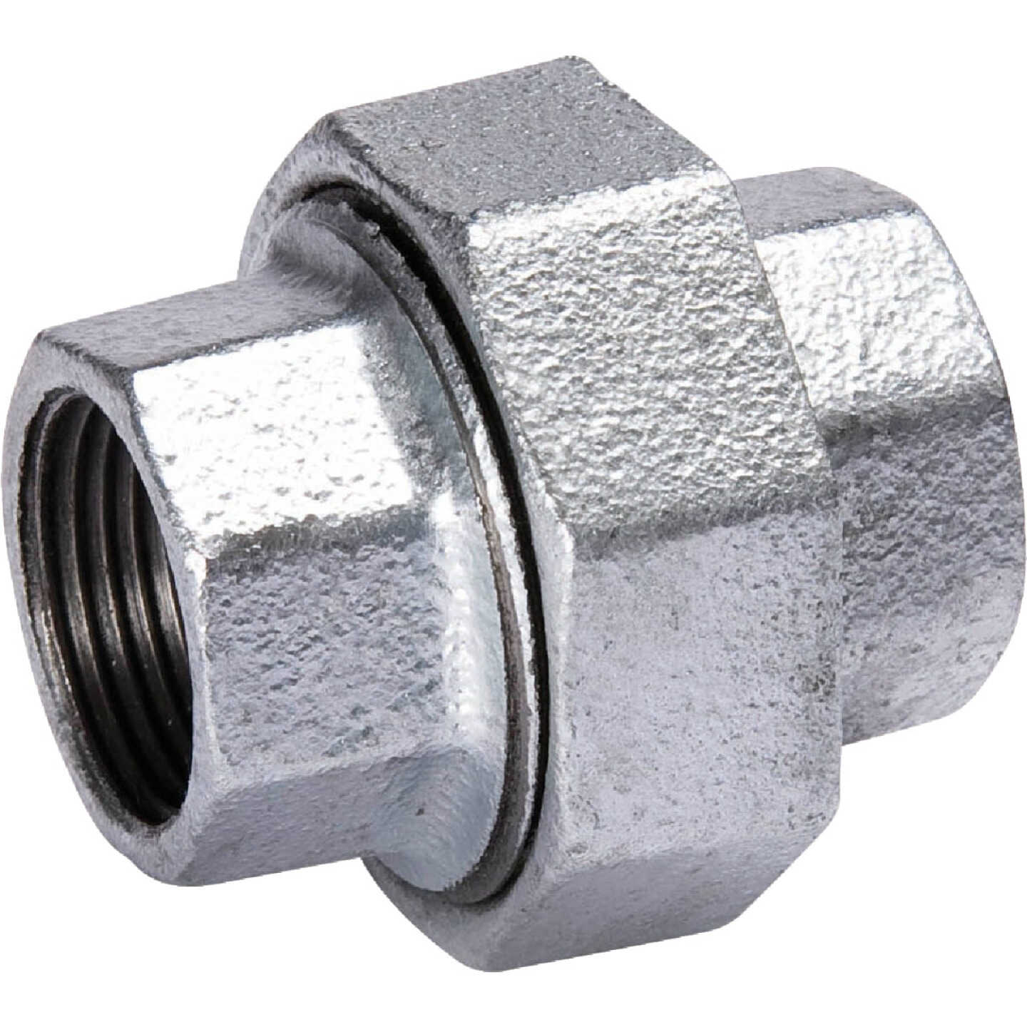Southland 2 In. x 2 In. FPT Malleable Iron Galvanized Union Image 1