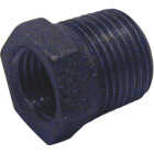 B&K 1 In. x 3/4 In. Hexagon Black Iron Bushing Image 1