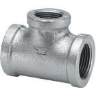Anvil 3/4 In. x 3/4 In. x 1/2 In. Malleable Iron Reducing Galvanized Tee Image 1