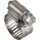 Ideal 7/16 In. - 1 In. 57 Stainless Steel Hose Clamp with Zinc-Plated Carbon Steel Screw Image 1