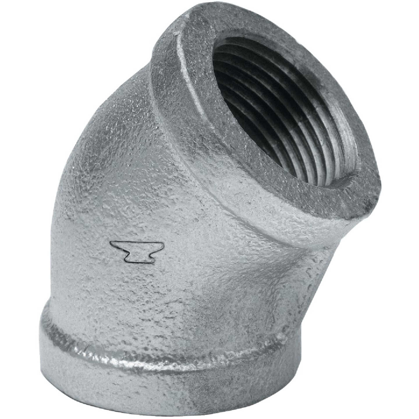 Anvil 3/4 In. 45 Deg. Galvanized Elbow (1/8 Bend) Image 1
