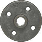 Anvil 2 In. x 4-3/4 In. Black Iron Floor Flange Image 1