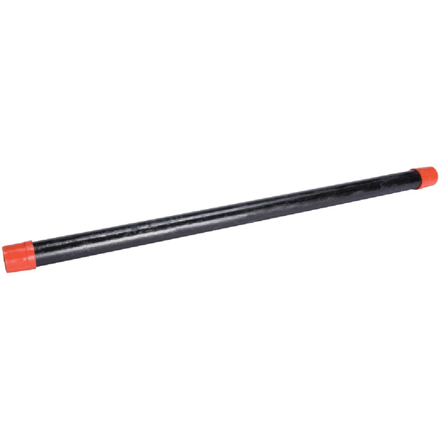 Southland 3/8 In. x 10 Ft. Carbon Steel Threaded Black Pipe Image 1