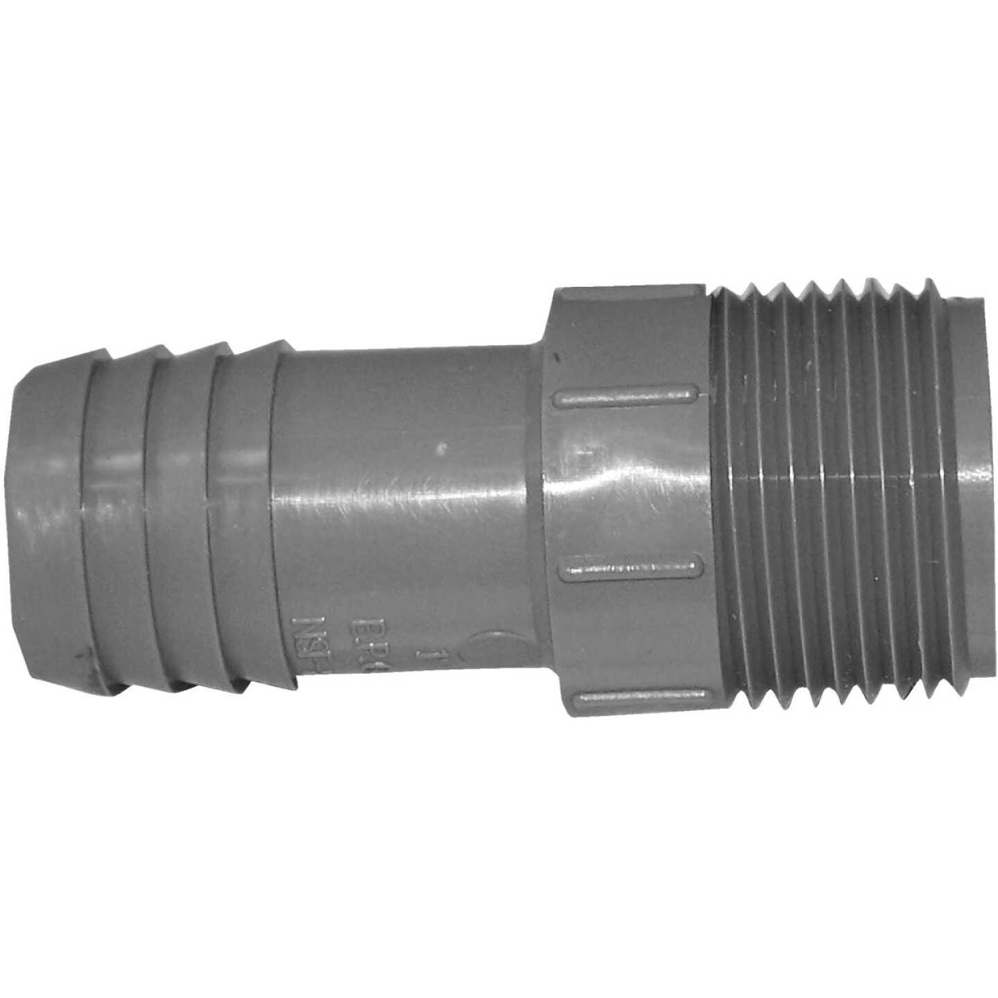 Boshart 1 In. MPT x 1 In. Insert Polypropylene Hose Adapter Image 1