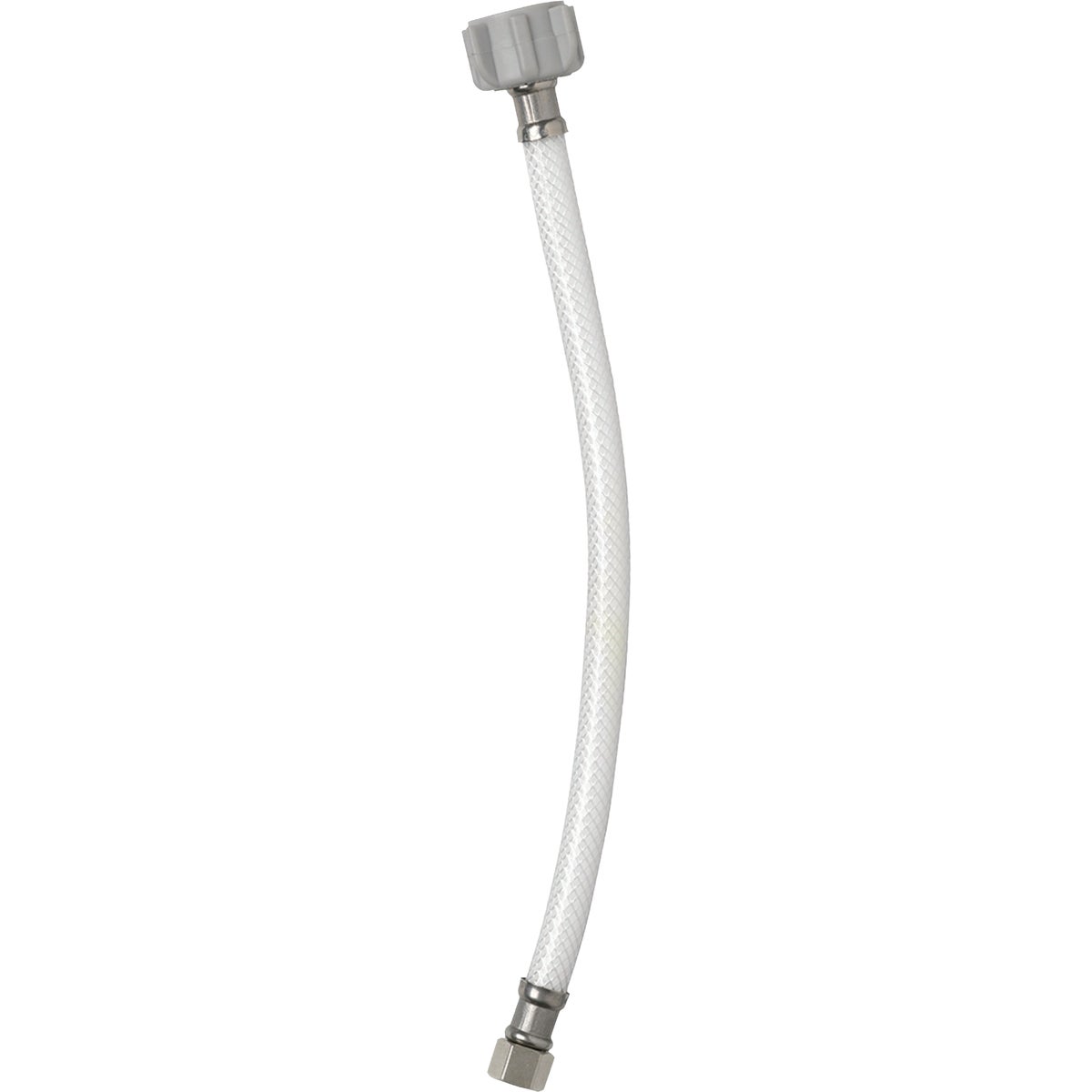 Homewerks 3/8 In. OD X 7/8 In. BC X 20 In. Poly Vinyl Toilet Supply Line