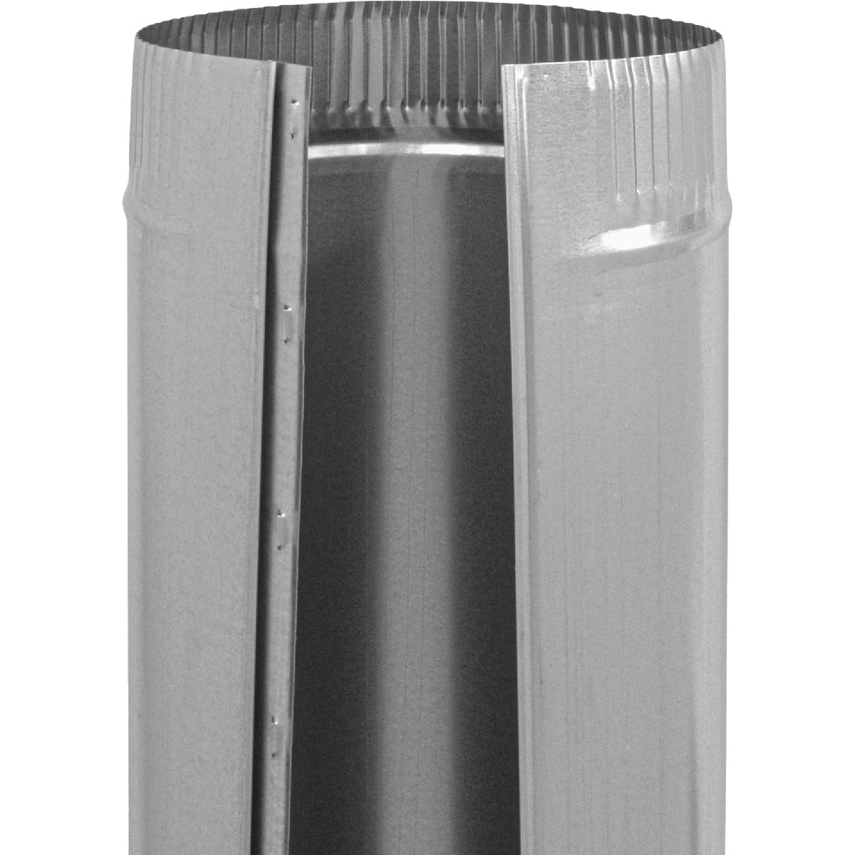 Imperial 26 Ga. 4 In. D x 24 In. L Round Galvanized Steel Duct Image 3