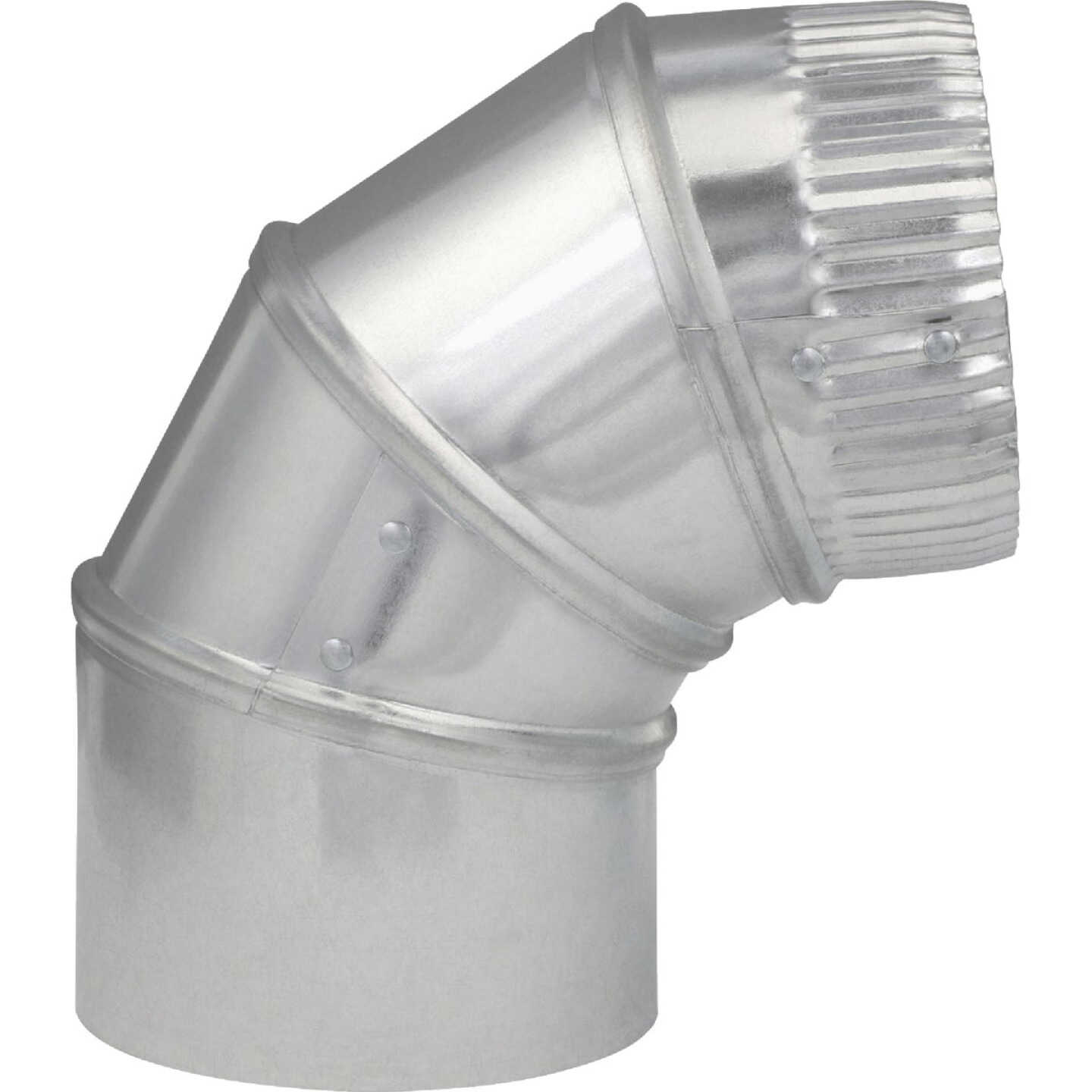 Imperial 26 Ga. 4 In. Round Galvanized Adjustable Elbow Image 5