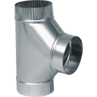 Imperial 26 Ga. 6 In. Straight Galvanized Tee Image 1