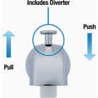 Danco 5 In. Chrome Bathtub Spout with Diverter Image 5