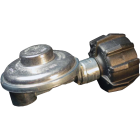 MR. HEATER 3/8 In. FPT x Coupling Nut Low Pressure 90 Deg Angle LP Low-Pressure Regulator Image 1
