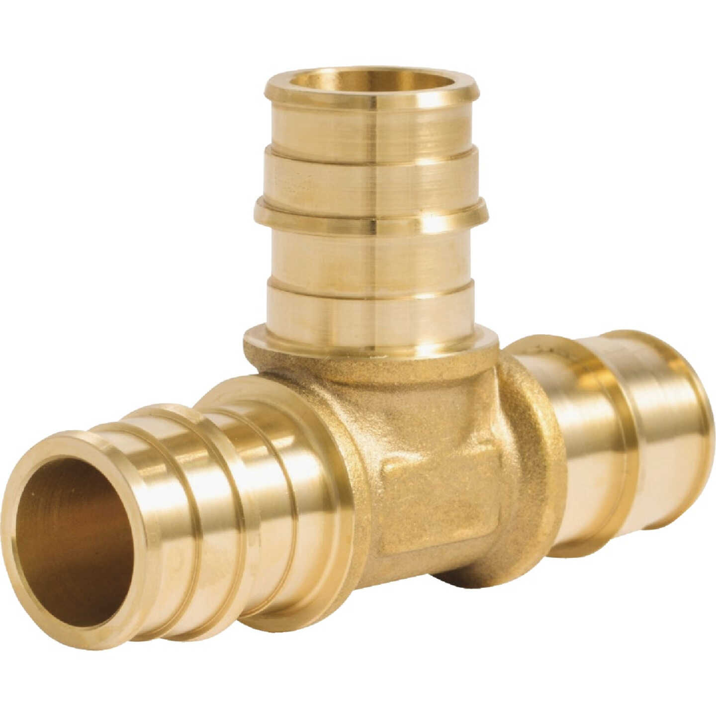 SharkBite PEX-A Brass 3/4 In. x 3/4 In. x 3/4 In. Tee Image 1
