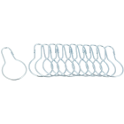 Do it Chrome Shower Curtain Ring (12 Count) Image 1