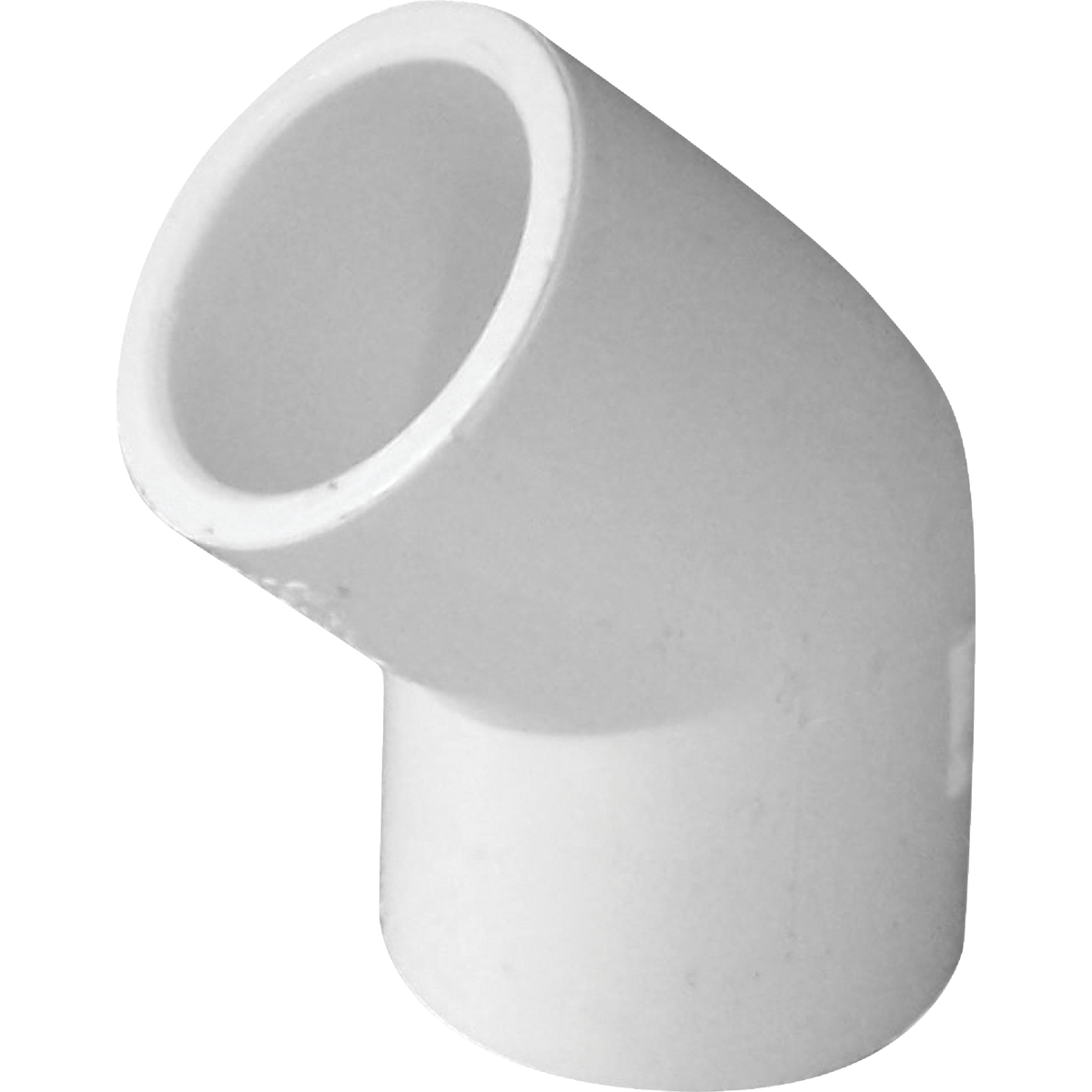 Charlotte Pipe 3/4 In. Slip x Slip Schedule 40 45 Deg. PVC Elbow (1/8 Bend)