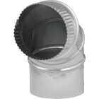 Imperial 28 Ga. 3 In. D Round Galvanized Adjustable Elbow Image 4