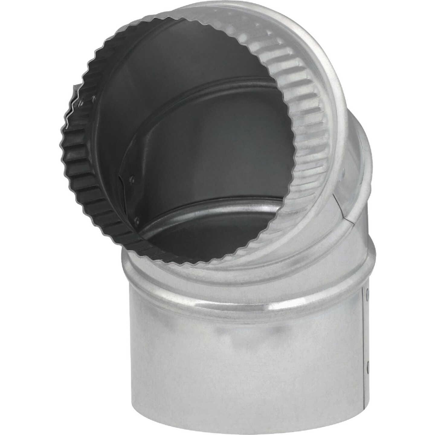 Imperial 28 Ga. 3 In. D Round Galvanized Adjustable Elbow Image 4