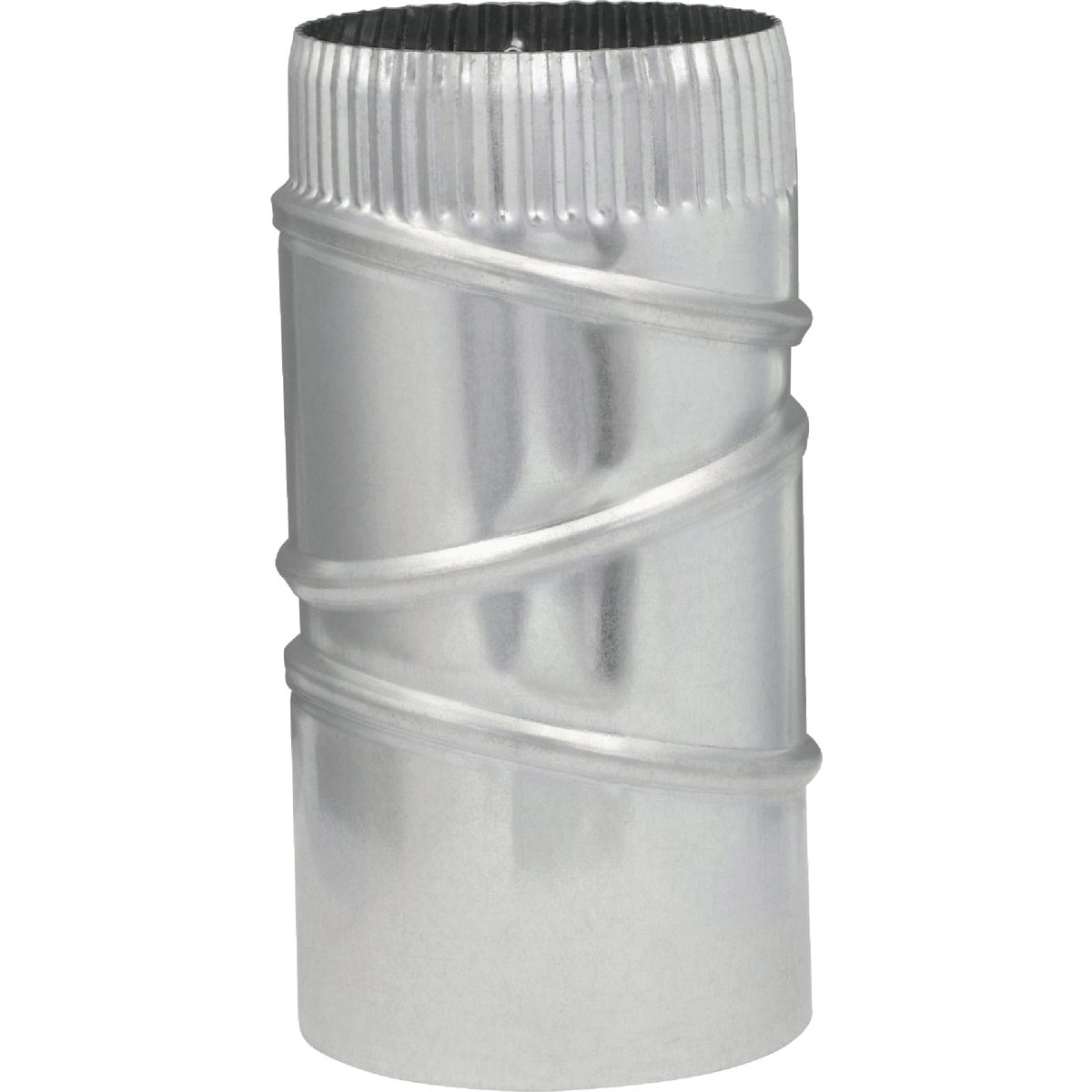 Imperial 28 Ga. 3 In. D Round Galvanized Adjustable Elbow Image 3