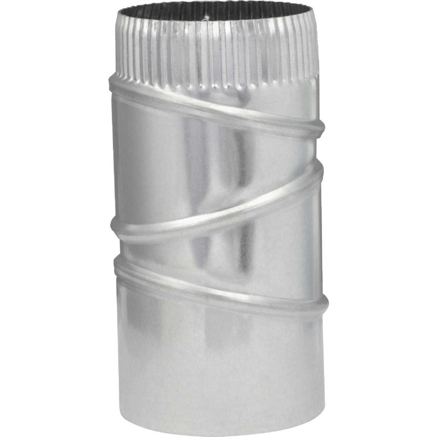 Imperial 28 Ga. 3 In. D Round Galvanized Adjustable Elbow Image 3