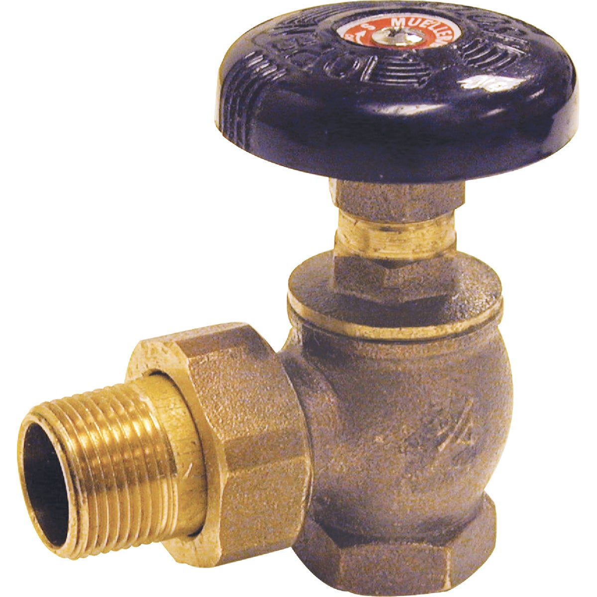 Proline 3/4 In. FIP x 3/4 In. MIP Brass Low Pressure Radiator Valve Image 1
