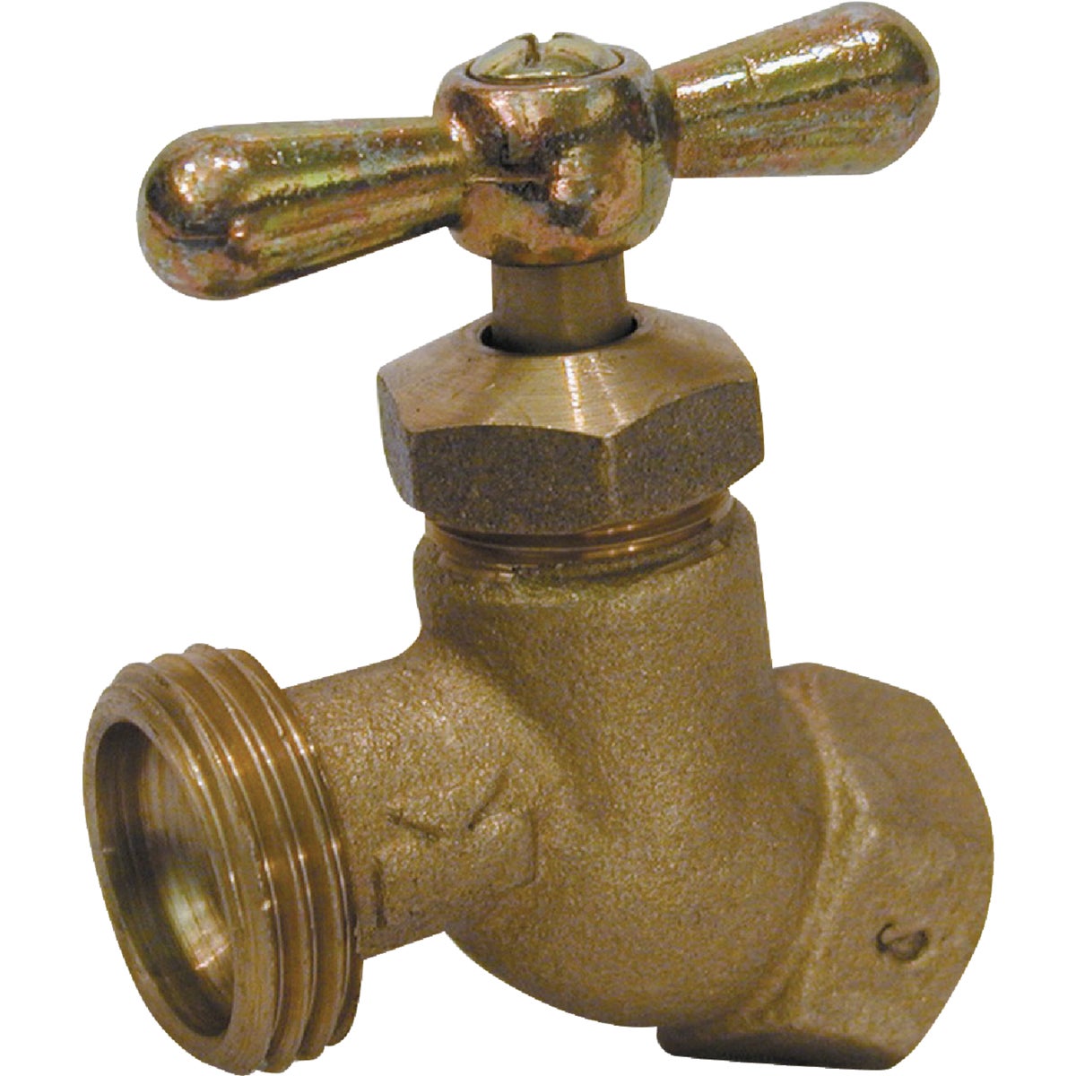 ProLine 3/4 In. FIP X 3/4 In. Male Hose Thread No-Kink Hose Bibb