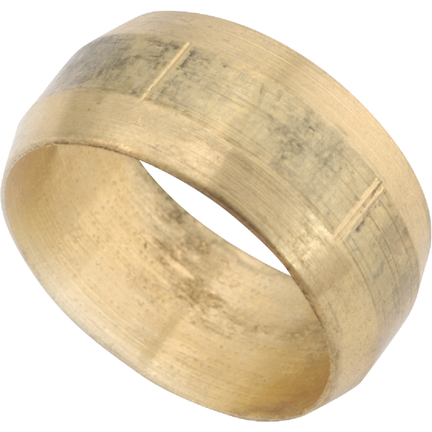Anderson Metals 3/8 In. Low Lead Brass Compression Sleeve (5-Pack) Image 1