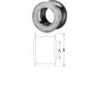 SELKIRK RV 3 In. x 3-5/8 In. Gas Pipe Wall Thimble Image 1