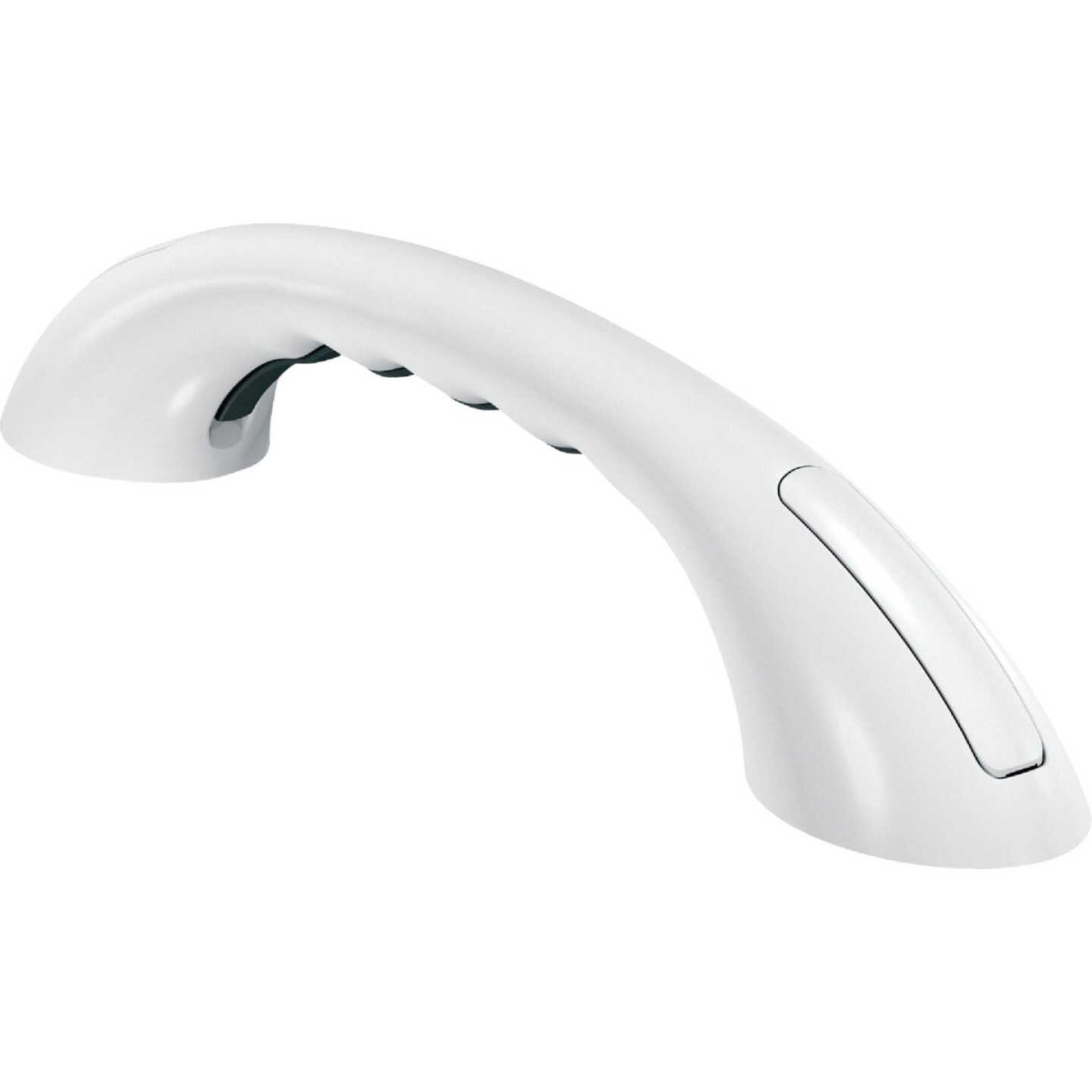 Moen Home Care 9 In. Concealed Screw Grab Bar with Rubber Pad, Glacier Image 1