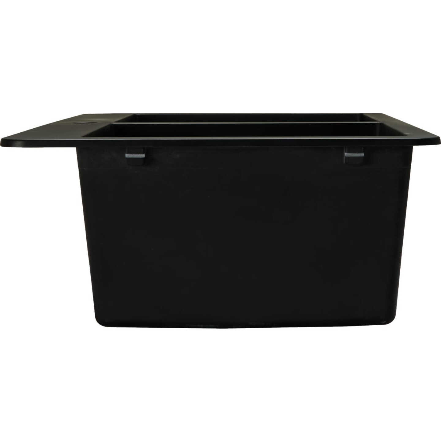 Stylebuilt 33 In. x 22 In. x 10 In. Granite/Composite Kitchen Sink Image 4