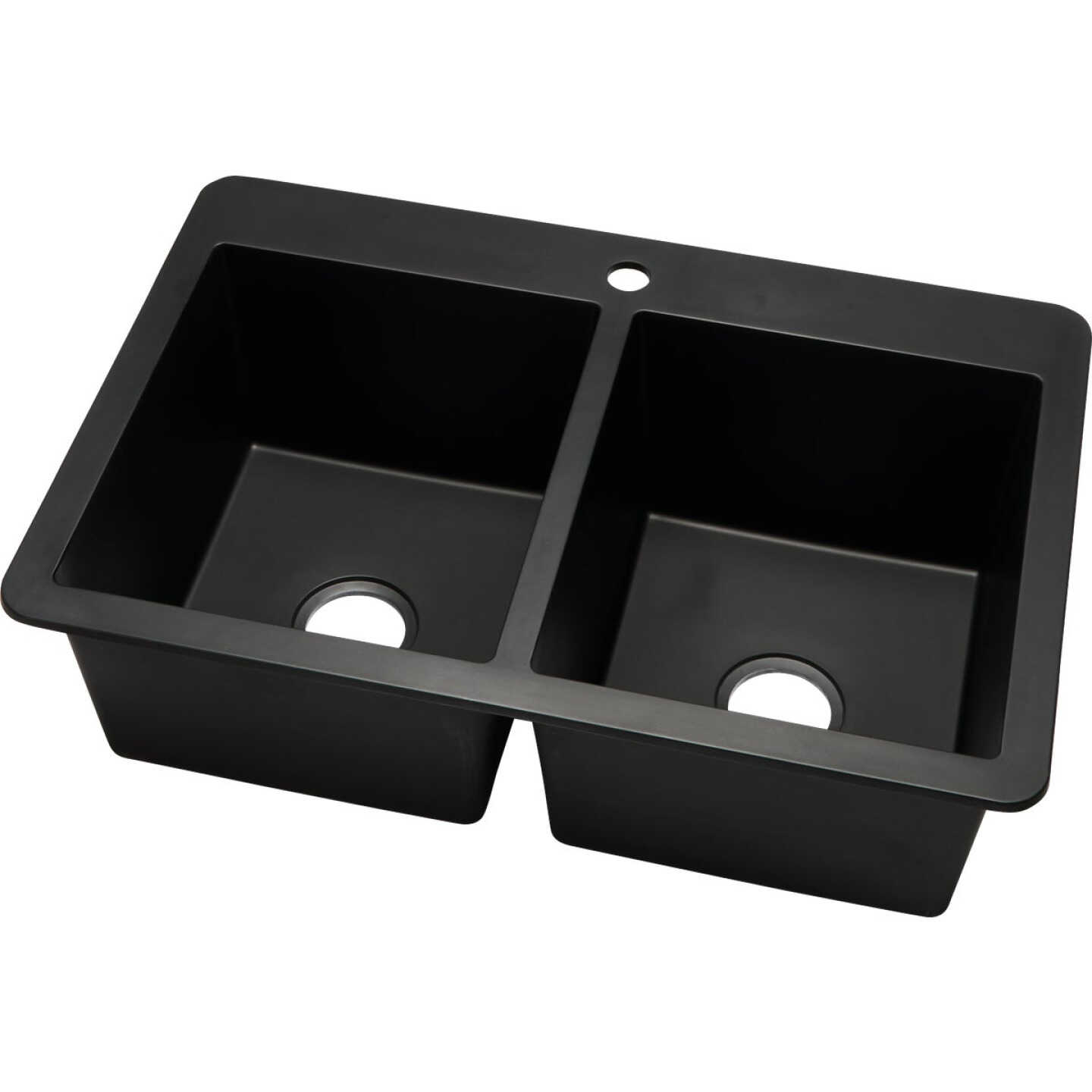 Stylebuilt 33 In. x 22 In. x 10 In. Granite/Composite Kitchen Sink Image 6