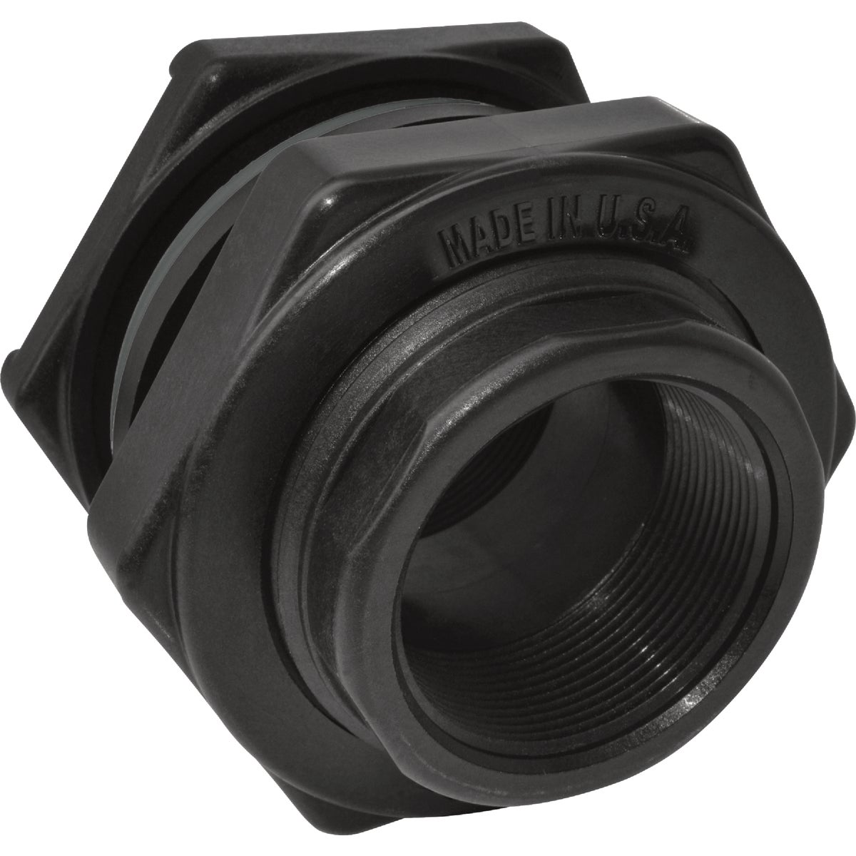 Abbott 1-1/4 In. Polypropylene Bulkhead Fitting