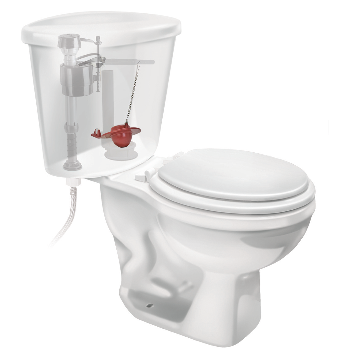 Fluidmaster 2 In. Universal Chlorine-Resistant Long Lasting Flapper Image 6