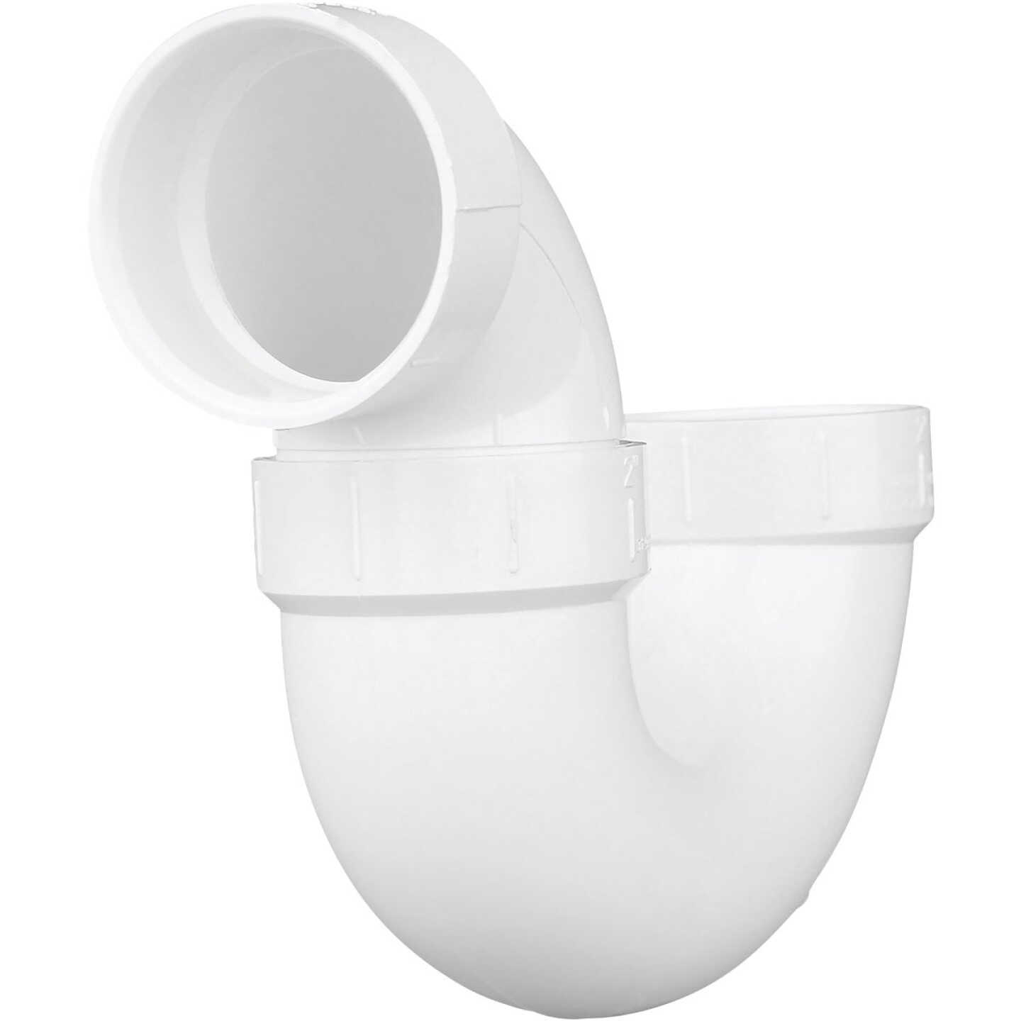 Charlotte Pipe 2 In. White PVC P-Trap Image 1