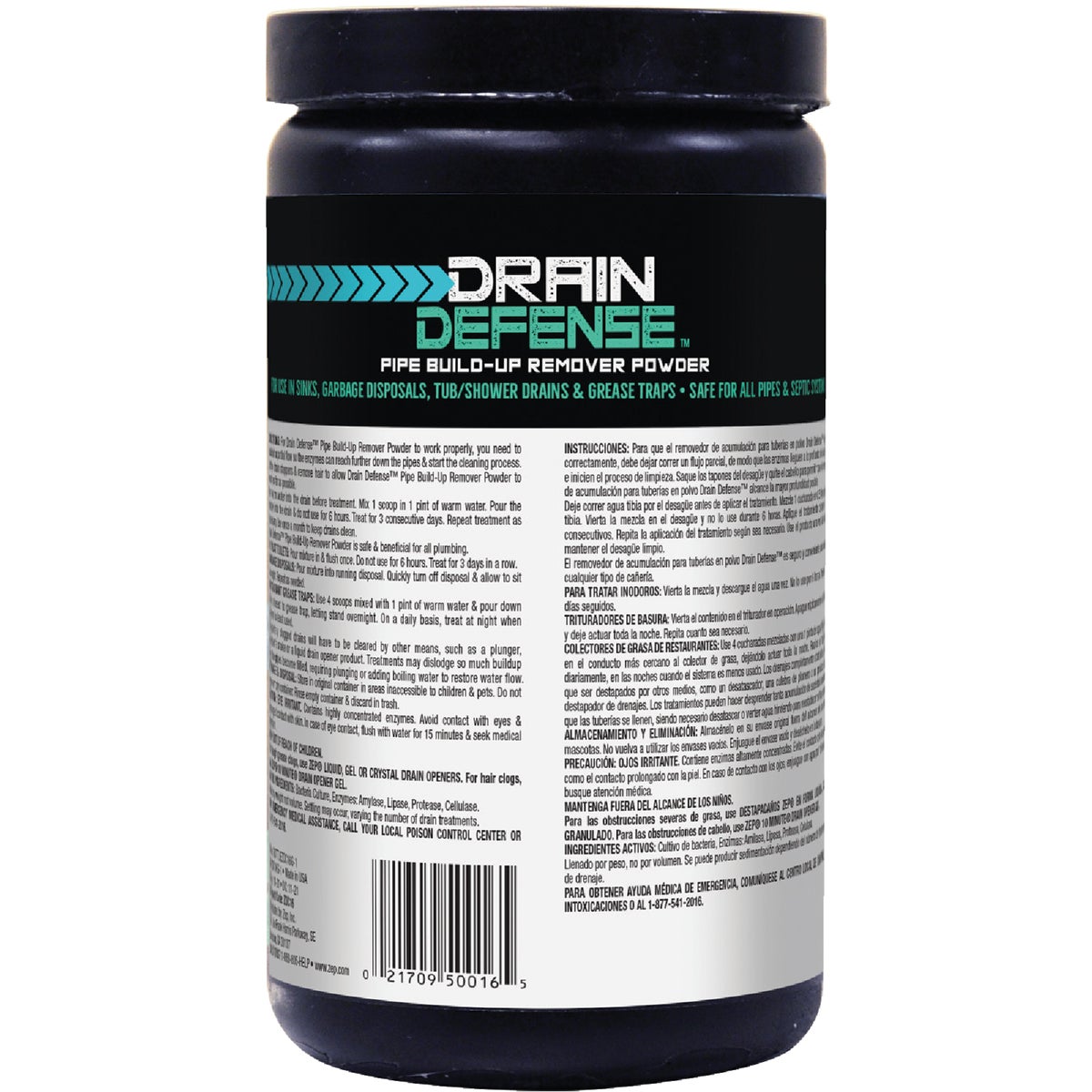 Zep 18 Oz. Crystal Drain Defense Drain Cleaner Image 2