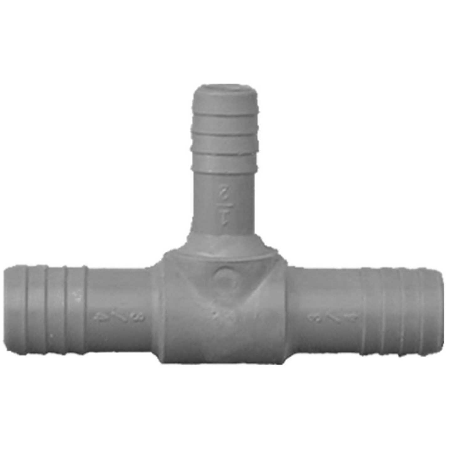 Boshart 3/4 In. x 3/4 In. x 1/2 In. Reducing Polypropylene Insert Tee Image 1