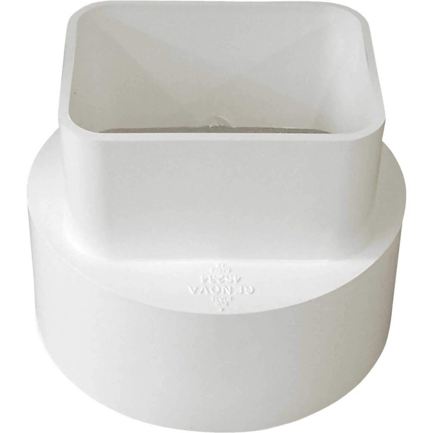 IPEX 2 In. x 3 In. x 4 In. PVC Sewer and Drain Downspout Adapter Image 1