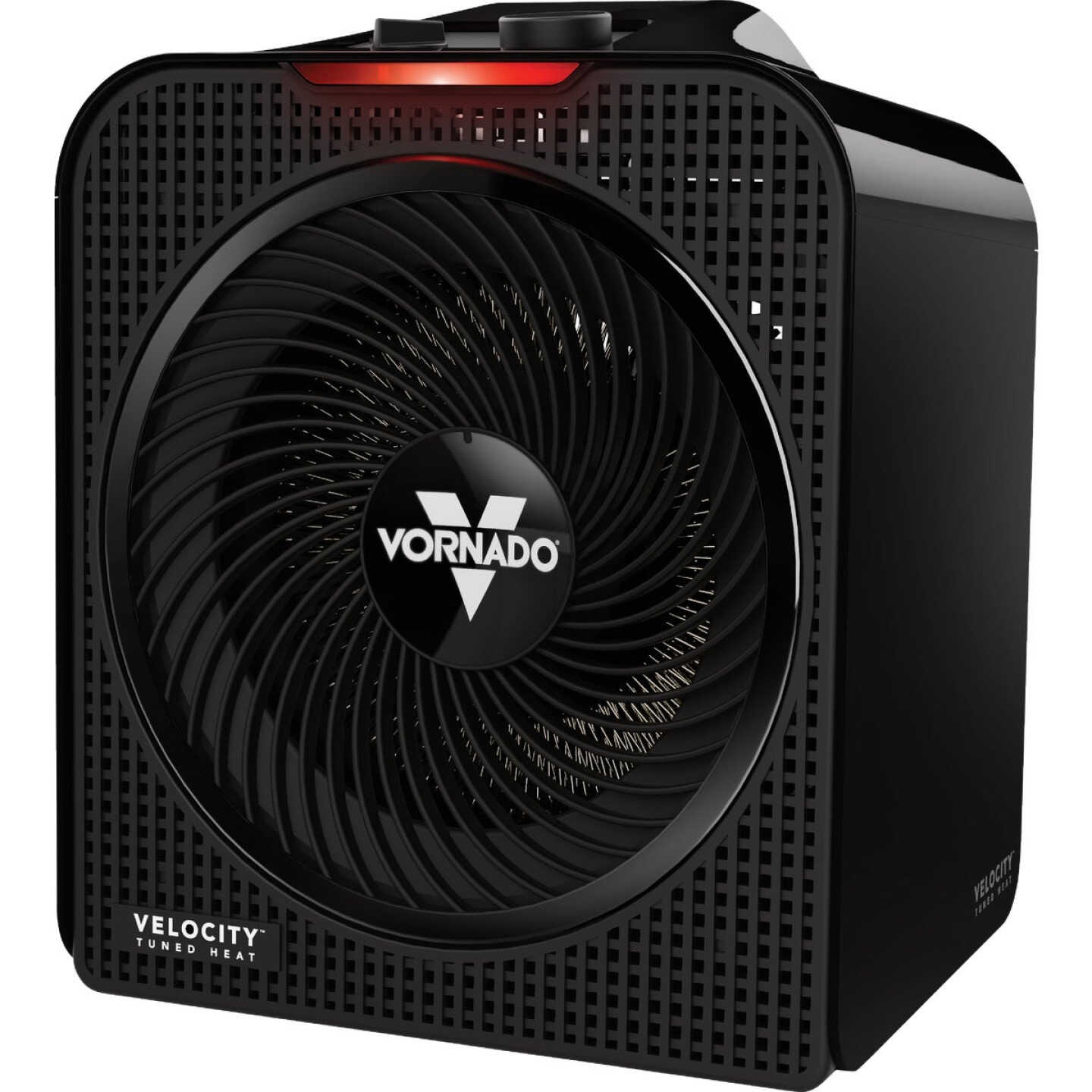 Vornado Velocity 4+ 1500W 120V Electric Space Heater, Black Image 1
