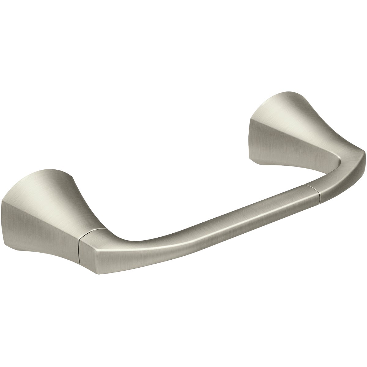 Moen Lindor Wall Mount Pivoting Toilet Paper Holder, Spot Resist Brushed Nickel Image 1
