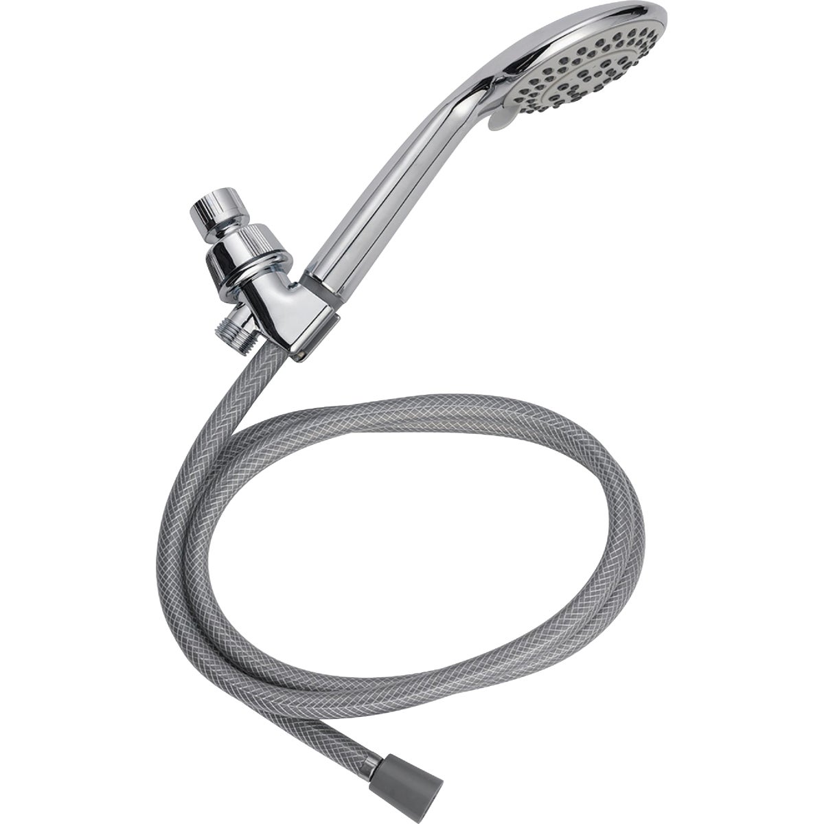HomePointe Handheld Shower Head, 5 Settings, Chrome Plastic