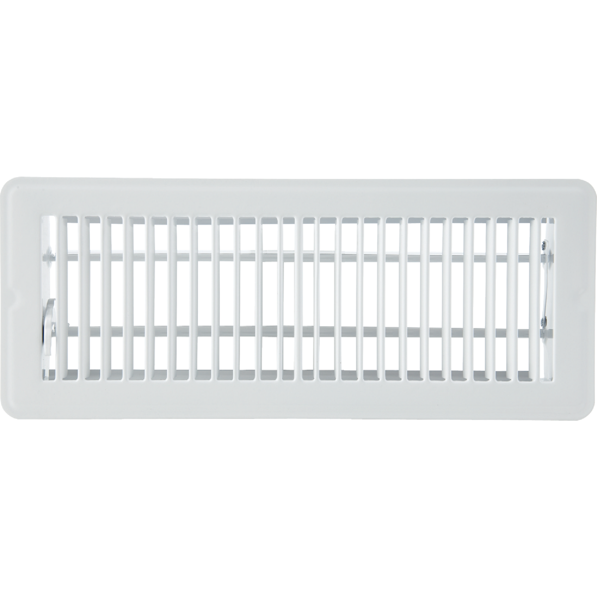 Home Impressions 4 In. x 12 In. White Steel Floor Register Image 3