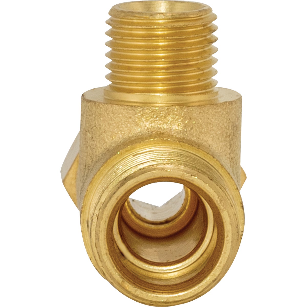 SharkBite 3/8 In. Comp Inlet x 3/8 In. Comp Outlet x 1/4 In. Comp Outlet In. Add-An-Outlet Adapter Image 3