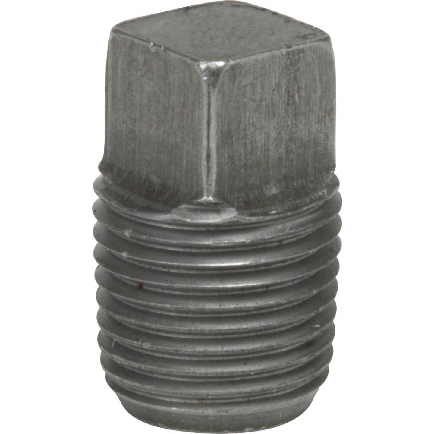 Anvil 3/8 In. Malleable Black Iron Square Head Pipe Plug Image 1