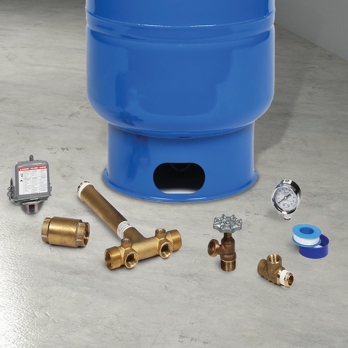 Water Worker 86 Gal. Vertical Pre-Charged Well Pressure Tank Image 2