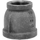 Anvil 2 In. x 1-1/2 In. Malleable Black Iron Reducing Coupling Image 1