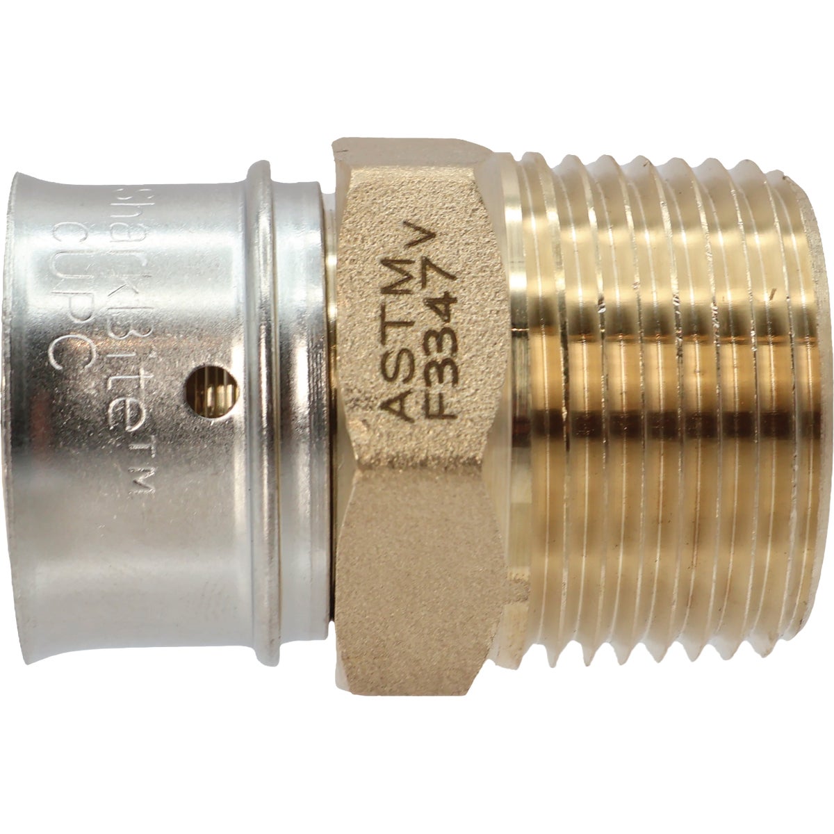 SharkBite 1/2 In. x 1/2 In. FNPT PEX Press Brass Adapter (5-Pack)