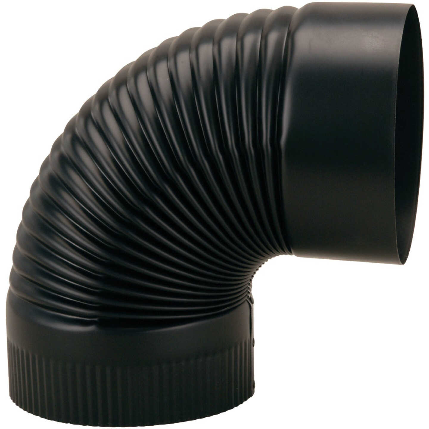 Imperial Single Wall 90 deg 4 In. Crimped Elbow Image 1