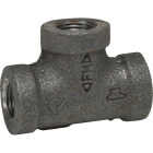Anvil 2 In. Standard Malleable Black Iron Tee Image 1